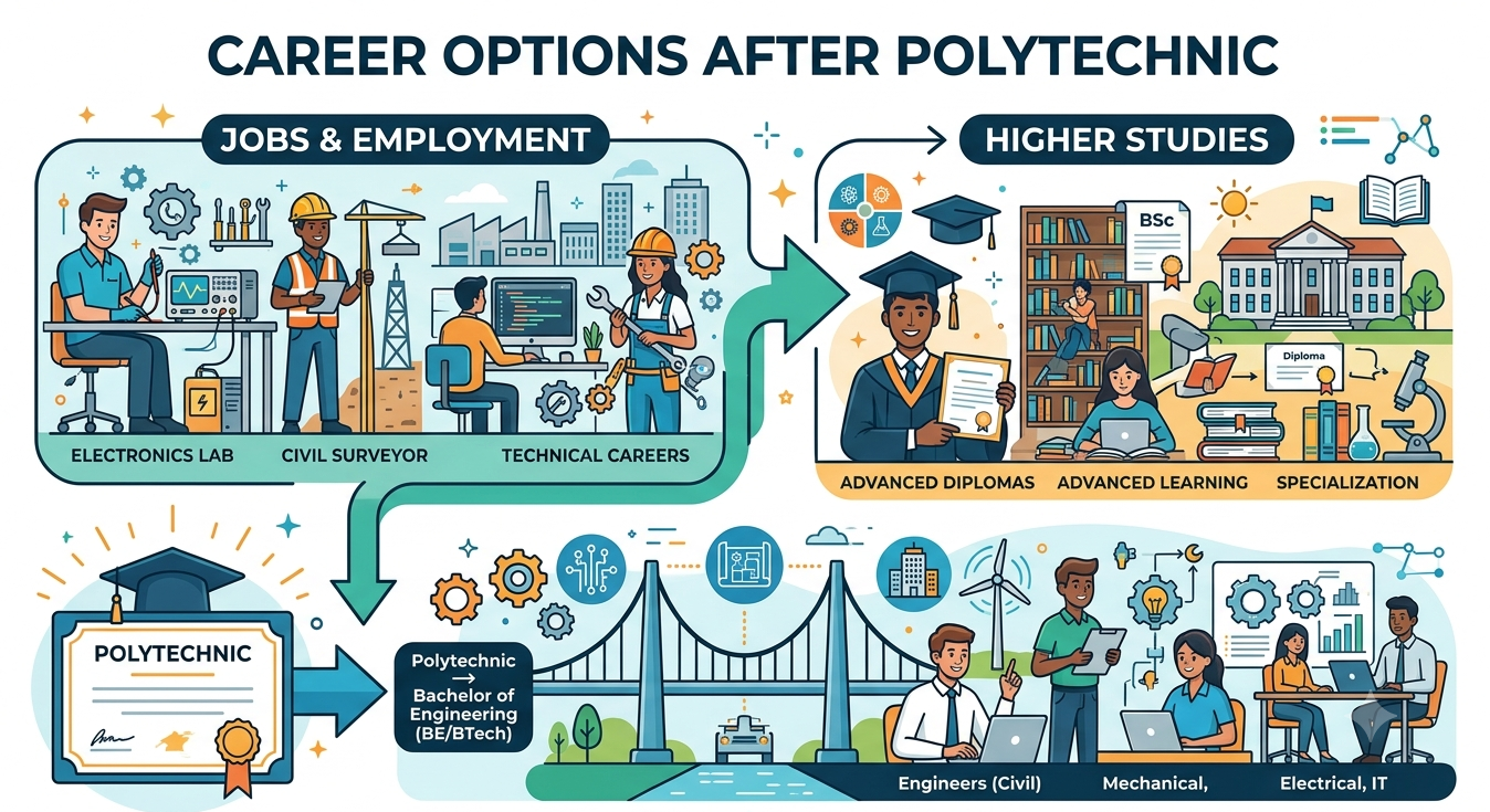 What After Polytechnic? Explore Engineering, Higher Studies & Career Opportunities at Bahra University